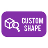 Custom Shape PVC Keyring